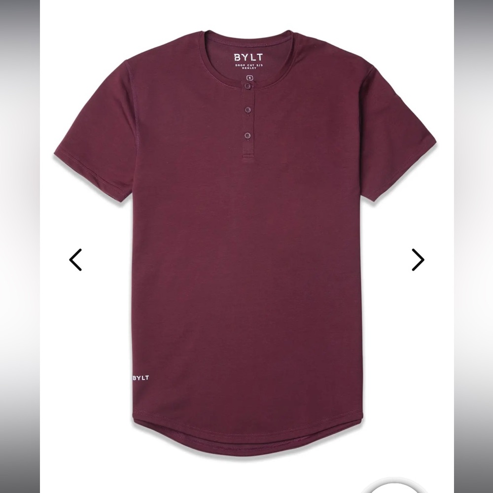 BYLT Signature Henley Drop Cut